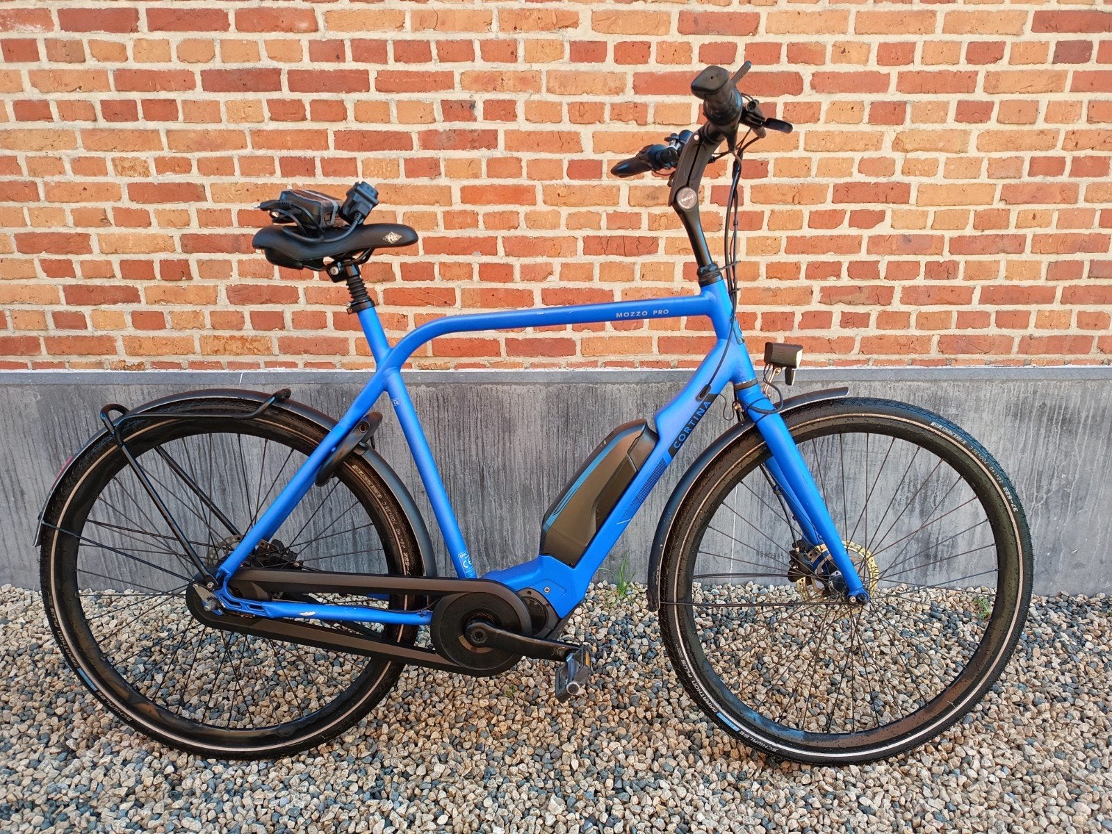 Elektrische herenfiets met Shimano middenmotor, Ophalen, Cortina