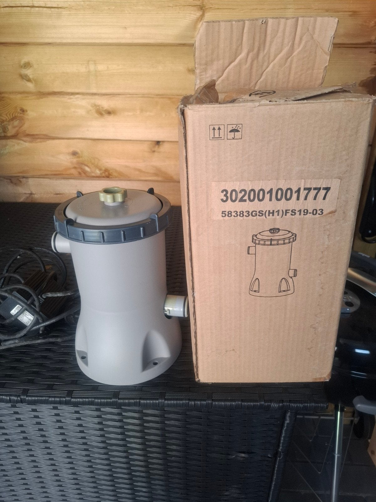 filterpomp zwembad, Tuin en Terras, Ophalen of Verzenden, Gebruikt, Filter