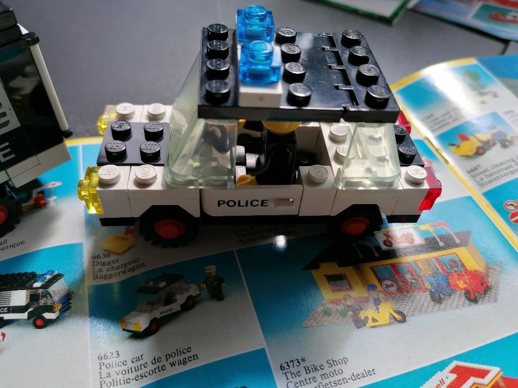 Lego 6623 politiewagen, City, Lego, Ophalen of Verzenden, Zo goed als nieuw