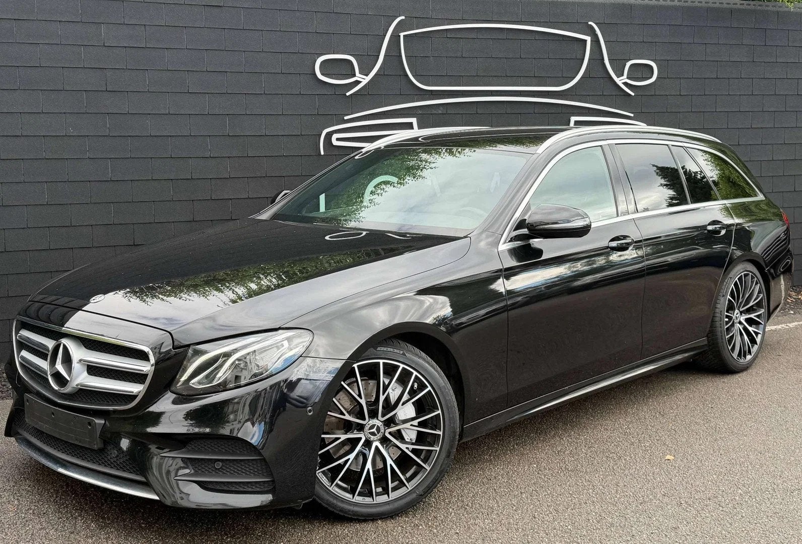 Mercedes-Benz E-Class 200 d+PACK AMG+NAVI+CAMERA+BURMESTER+E, Autos, Mercedes-Benz, Entreprise, Achat, Classe E, ABS, Air conditionné