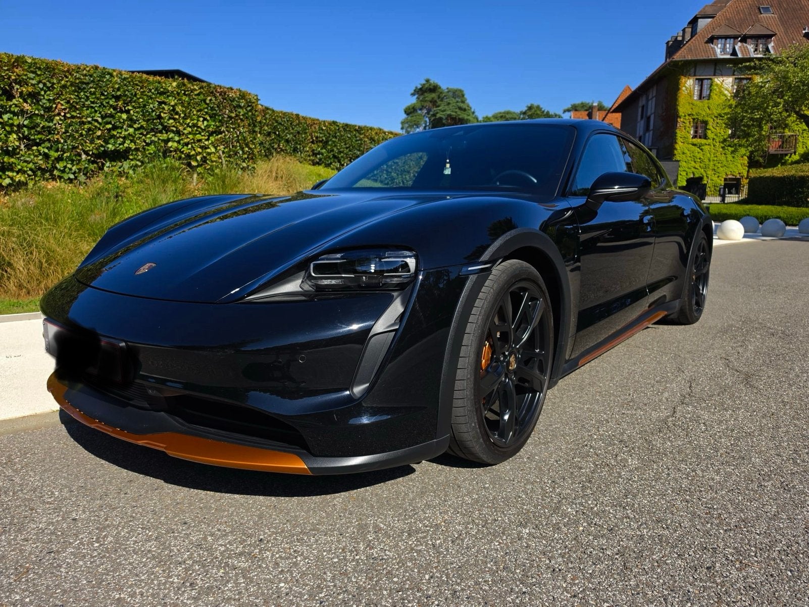 Porsche Taycan 4, Autos, Porsche, Cuir, Achat, Entreprise, Noir