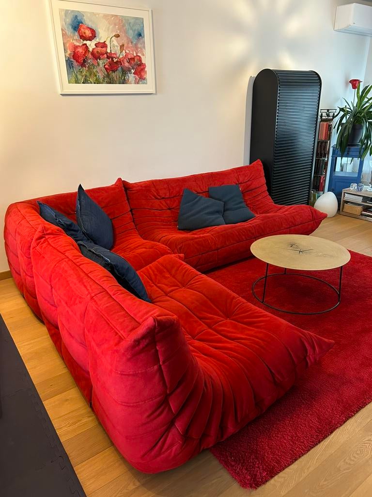 Originele Ligne Roset Togo Alcantara, Ophalen, Gebruikt, Overige materialen