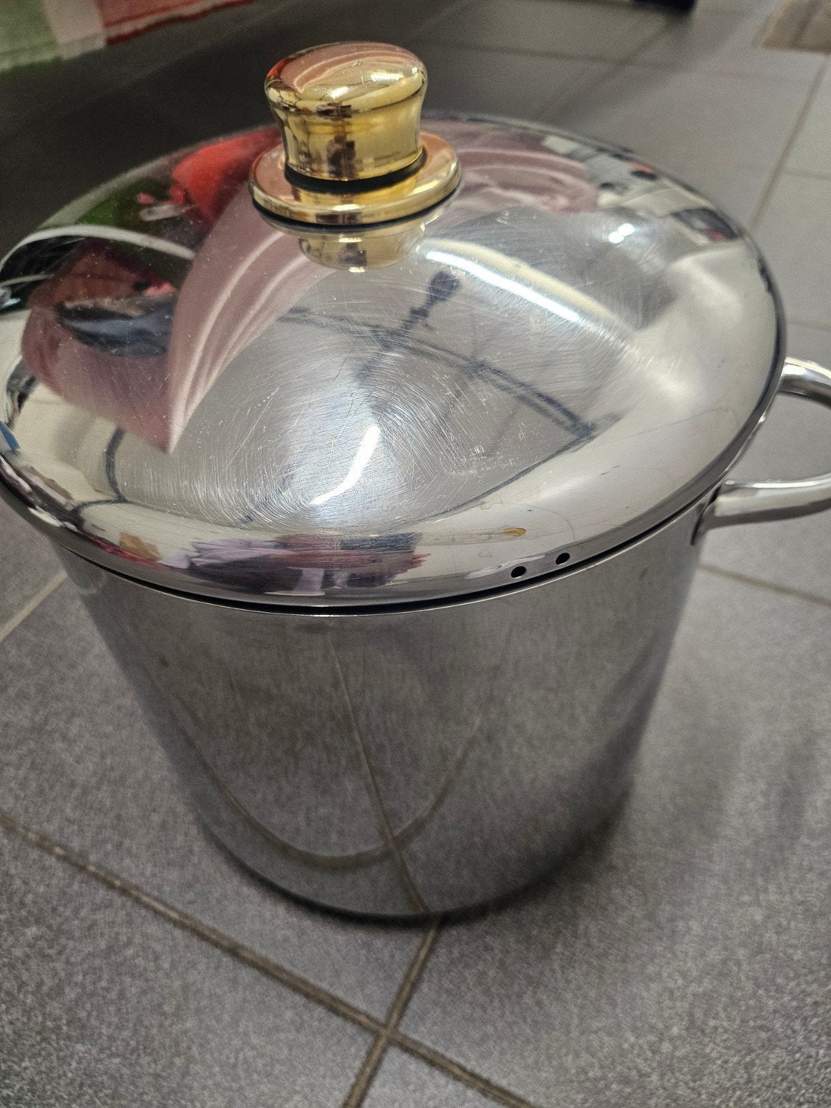 Pot Nameta Exlusiv, Huis en Inrichting, Ophalen, Inox, Gebruikt, Kookpan