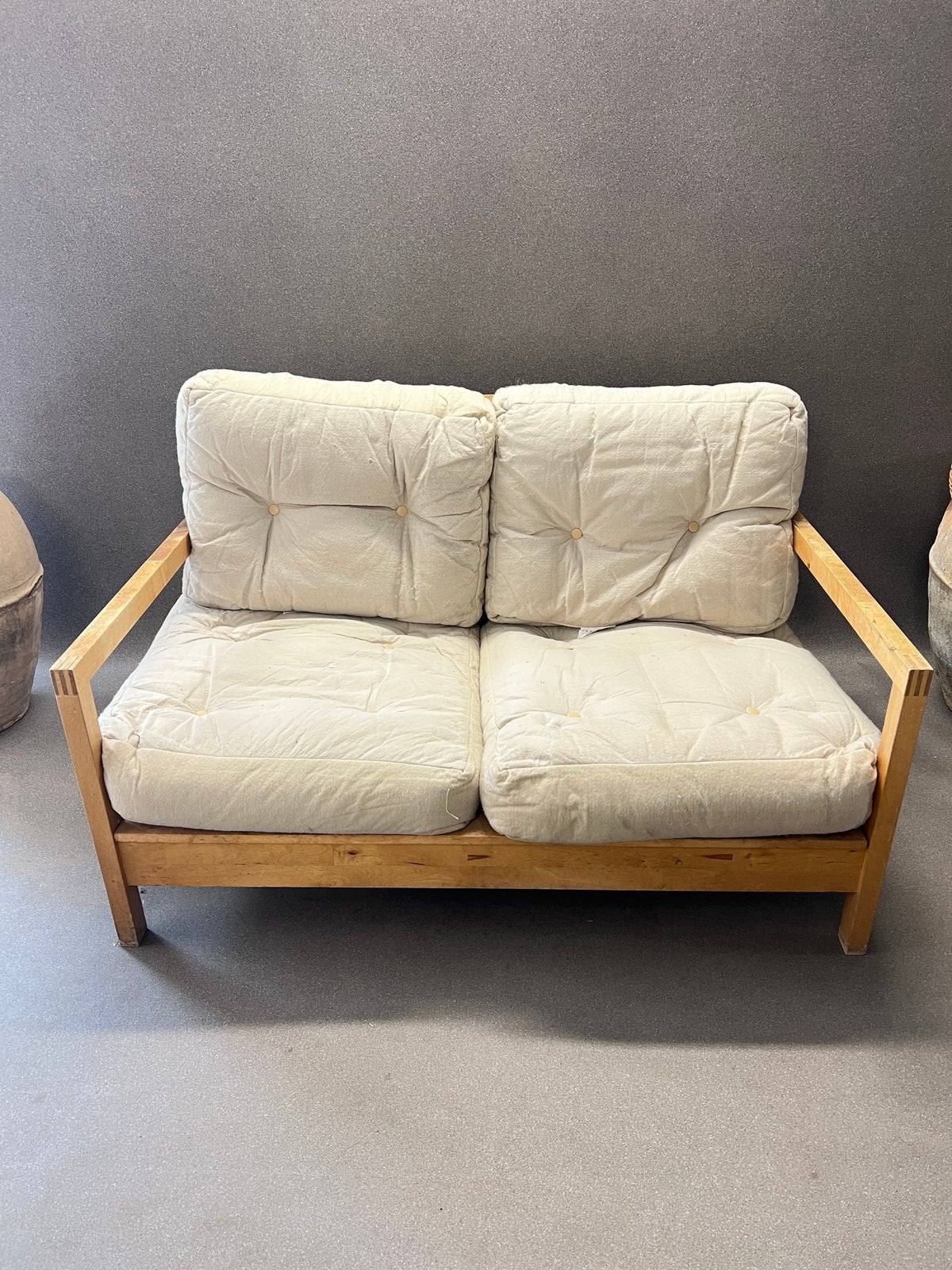 Canapé IKEA LILLBERG 2 places en bois avec coussins, Enlèvement, Utilisé, Bois
