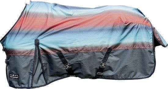 HKM Weidedeken Rainbow 95/125, Animaux & Accessoires, Chevaux & Poneys | Couvertures & Couvre-reins, Enlèvement ou Envoi, Neuf