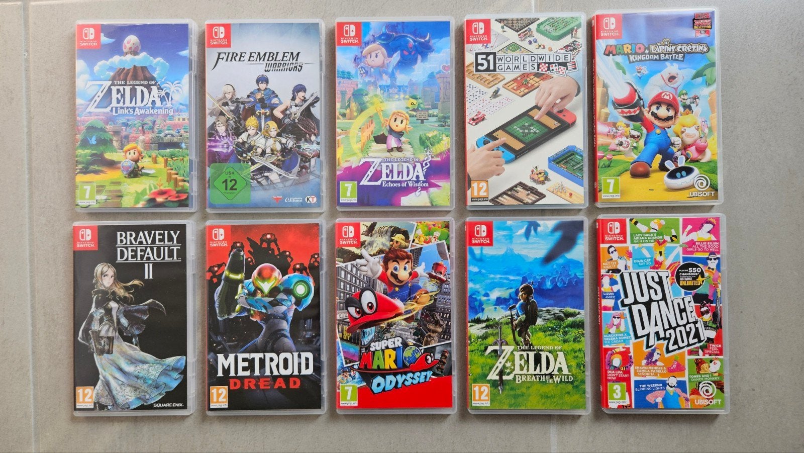 10 jeux Switch, Games en Spelcomputers, Games | Nintendo Switch, Ophalen of Verzenden