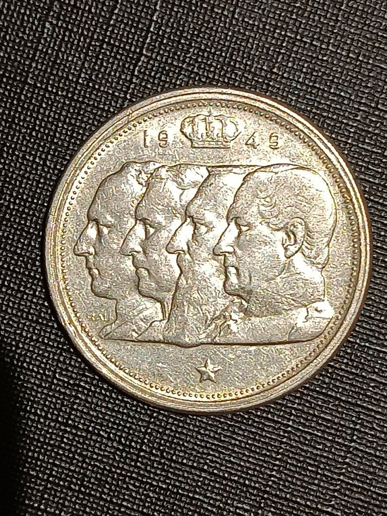 Belgie 100 frank 1949 NLD, Postzegels en Munten, Zilver, Ophalen of Verzenden, Losse munt, Zilver
