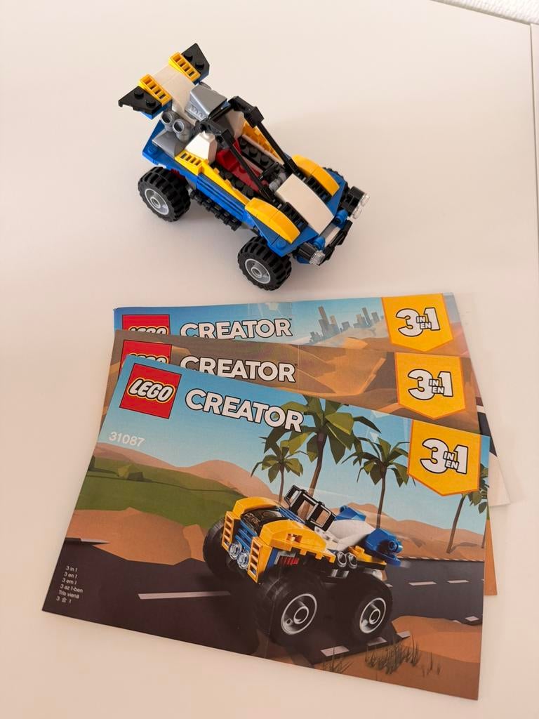 LEGO set 31087 Dune Buggy 3in1, Lego, Compleet, Ophalen of Verzenden, Zo goed als nieuw