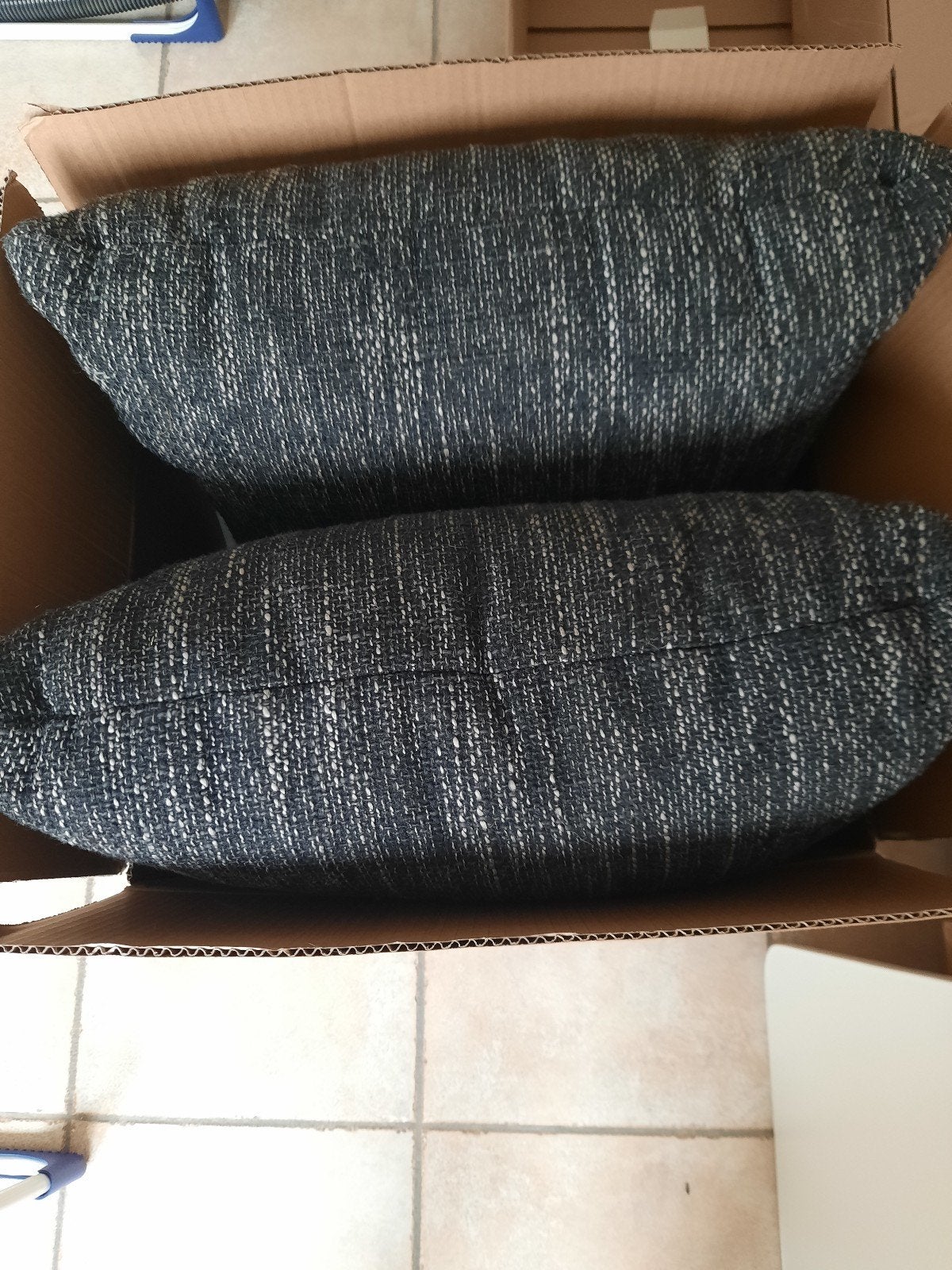 KUSSENS 2 STUKS, Maison & Meubles, Accessoires pour la Maison | Coussins, Enlèvement, Gris