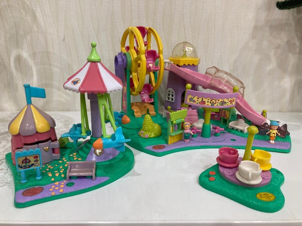 zolderopruiming: Polly Pocket Rides and Surprises 1996, Ophalen of Verzenden