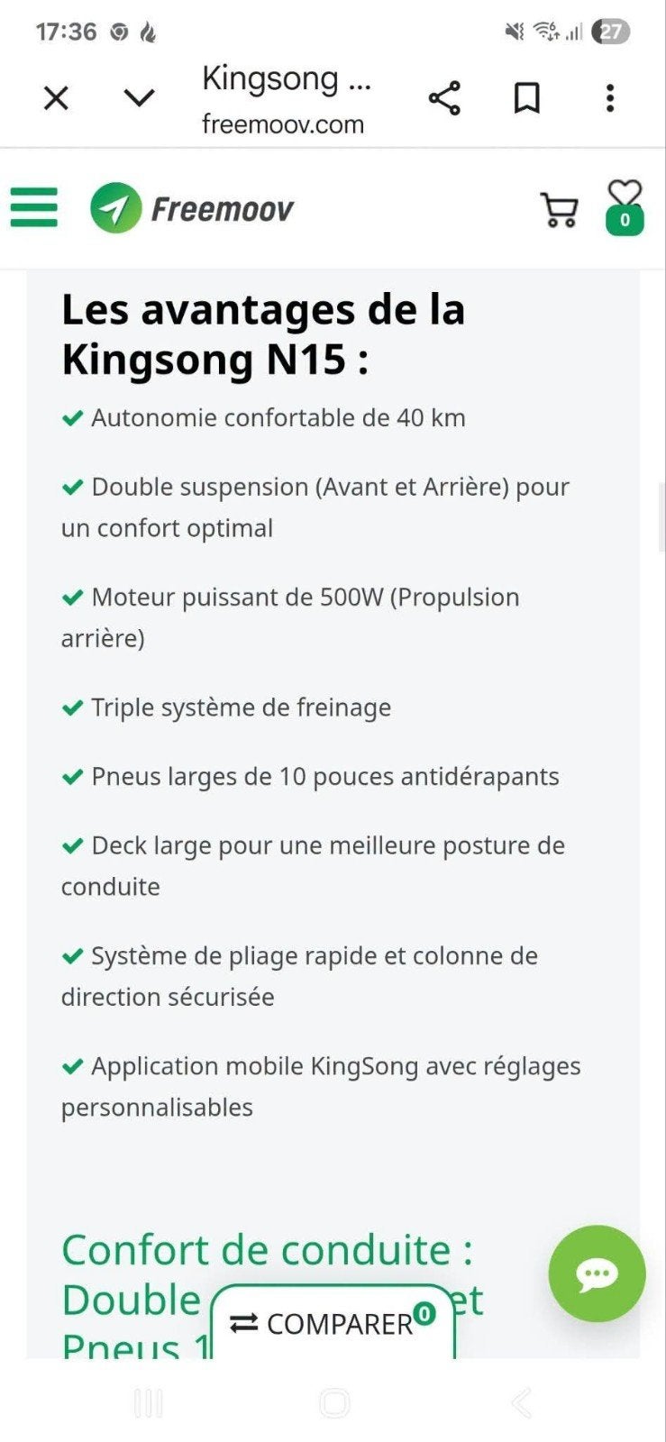trottinette électrique neuve, Fietsen en Brommers, Ophalen of Verzenden