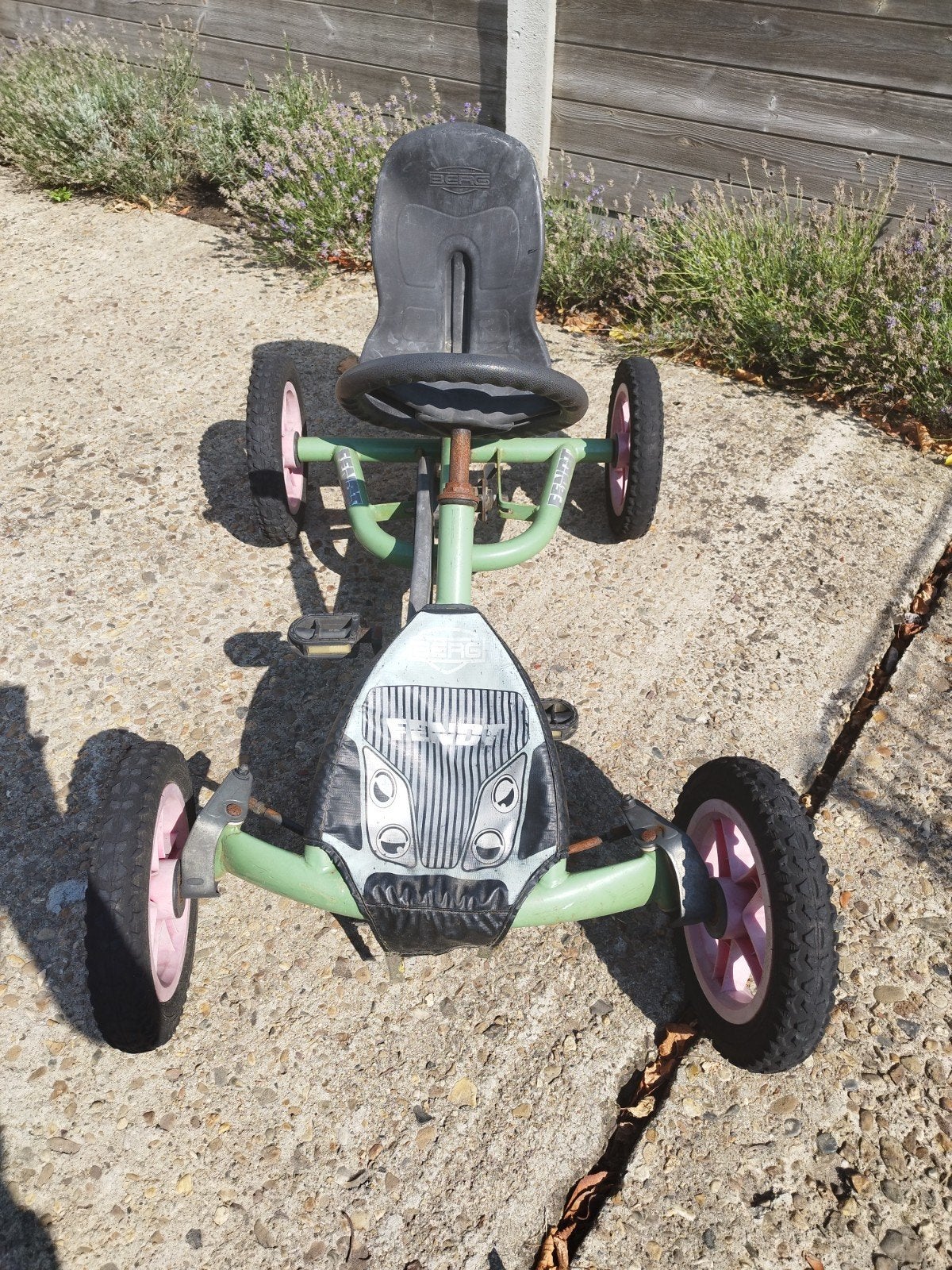 Skelter go kart, Ophalen