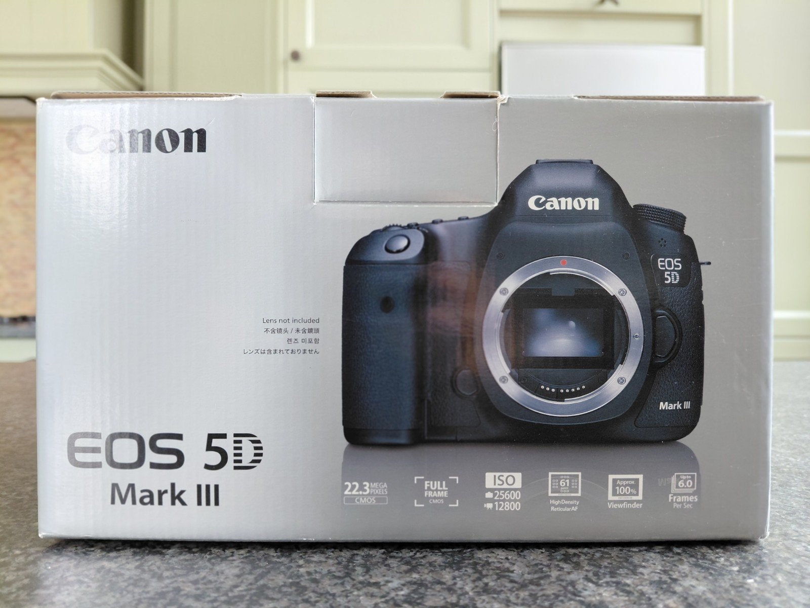 Boîtier nu Canon 5D Mark III, Carte mémoire, Canon