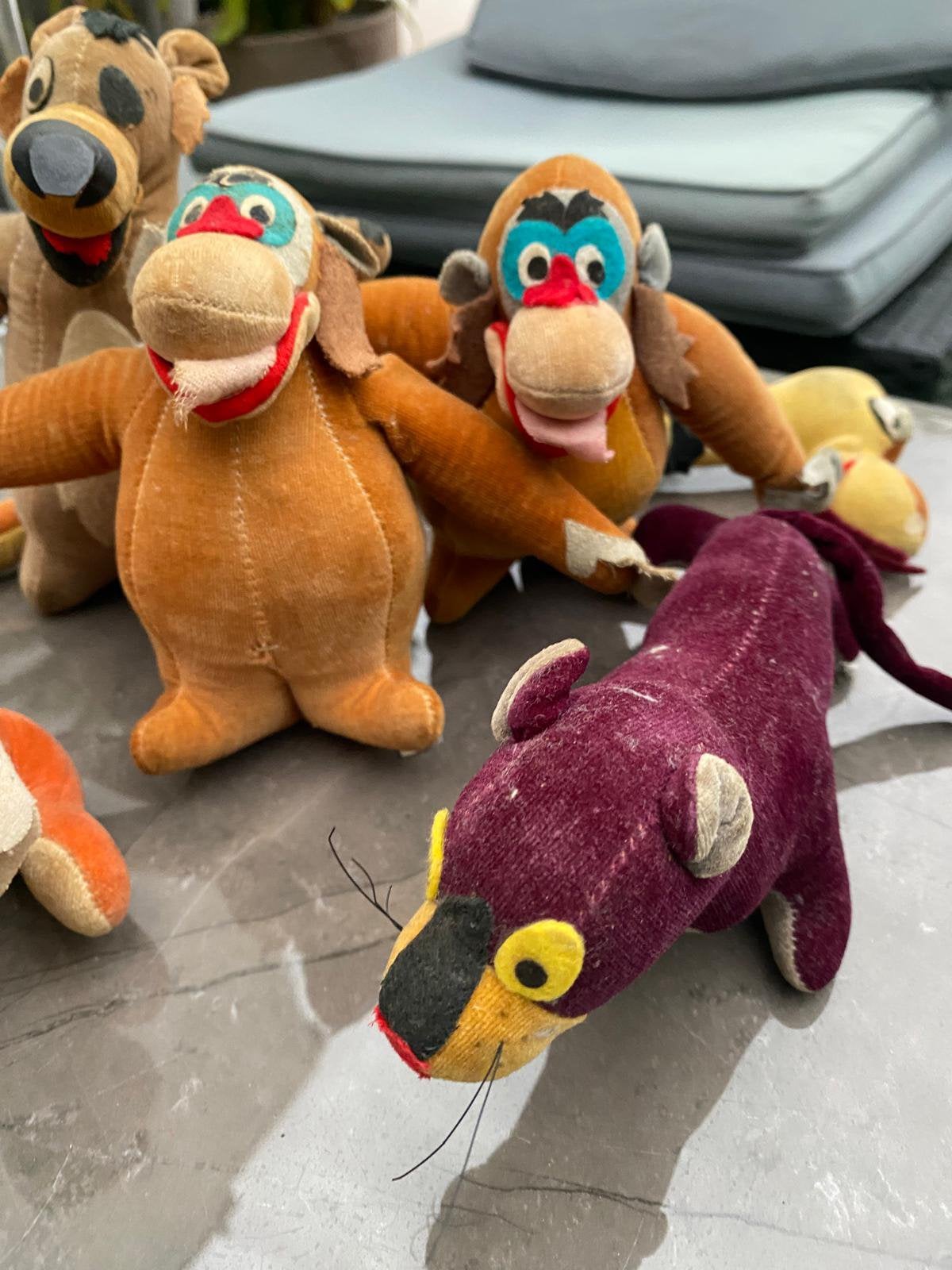 Jungle book knuffels, Ophalen of Verzenden, Zo goed als nieuw