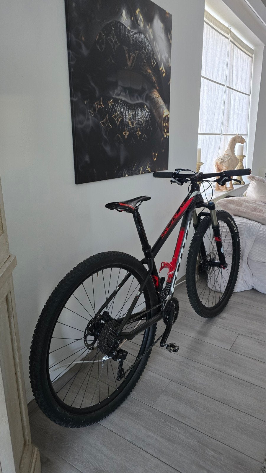 Scott scale 910 full Carbon Maat Small 29er, Hardtail, 49 tot 53 cm, Zo goed als nieuw, Schijfrem