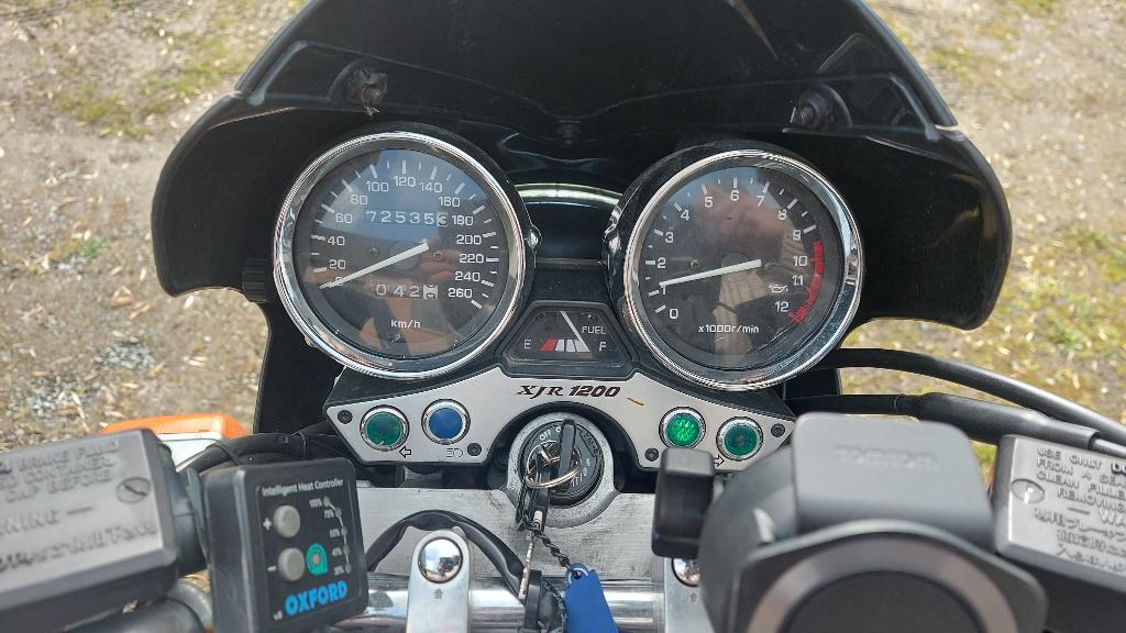 XJR 1200 Saron te koop, Motos, Poignées chauffantes, Permis Moto A, Occasion, Jusqu'à 11 kW
