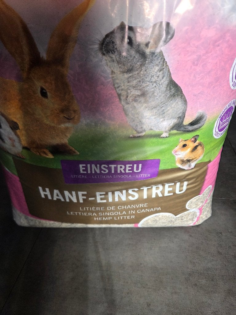 100 liter hennepafval, Dieren en Toebehoren, Ophalen, Kooi, 60 tot 90 cm, Chinchilla