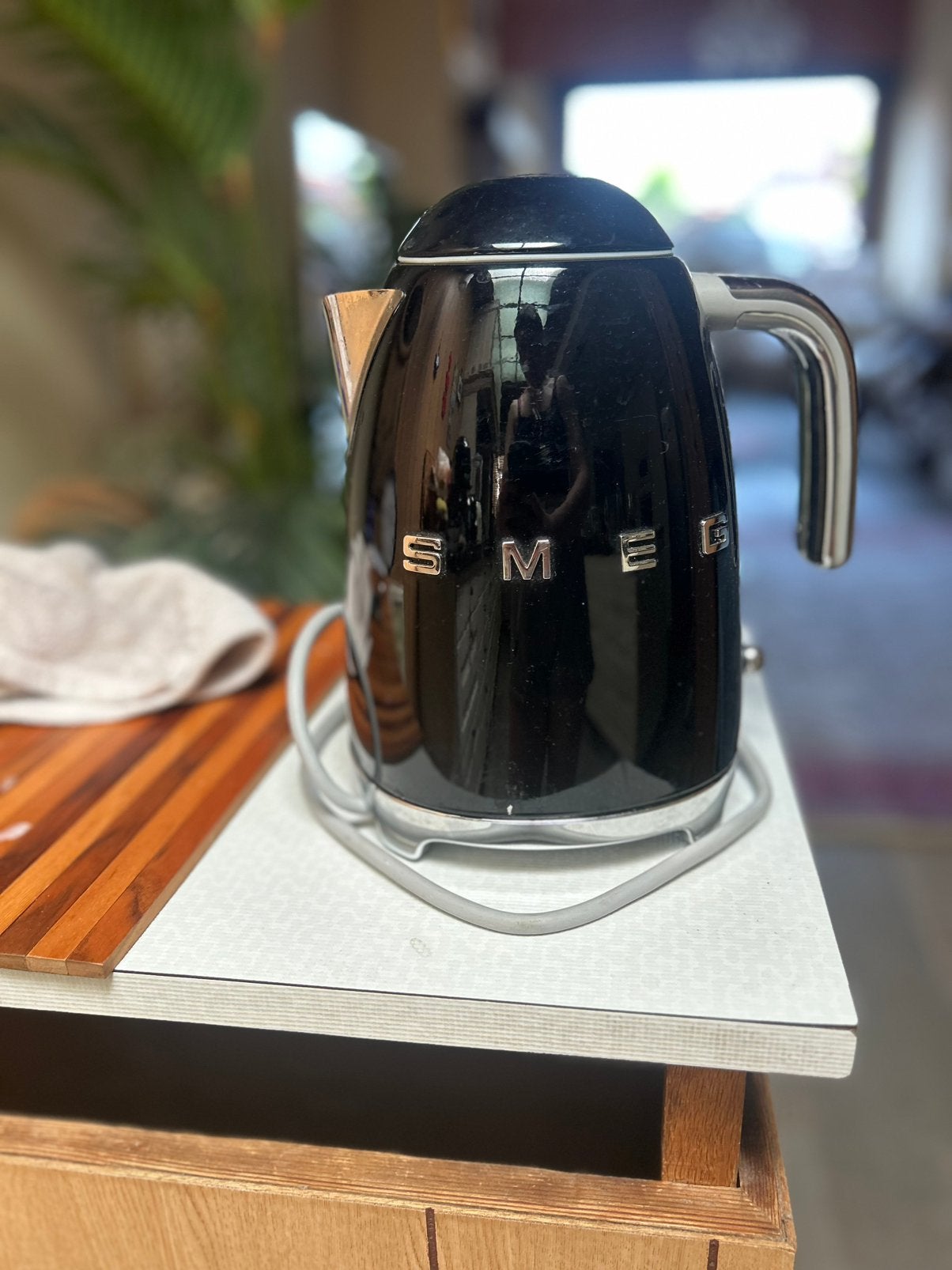 Smeg waterkoker, Huis en Inrichting, Keuken | Keukenelementen, Ophalen of Verzenden, Zo goed als nieuw
