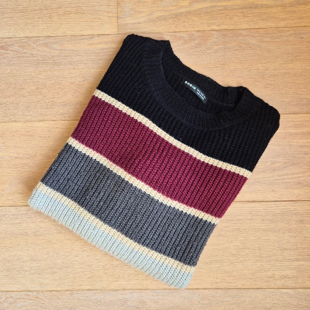 Gestreepte trui, maat M, Kleding | Dames, Maat 38/40 (M), Meerkleurig, Ophalen of Verzenden, Gedragen