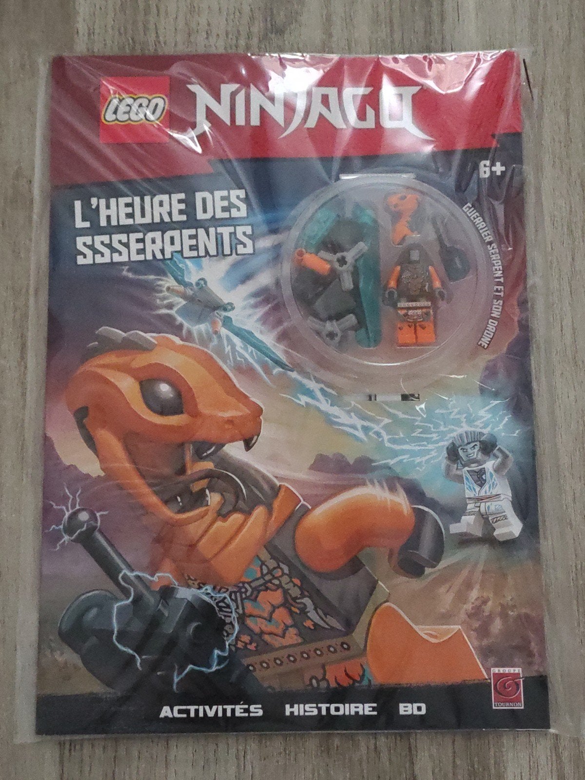 Lego magazine Ninjago figurine, Neuf, Enlèvement ou Envoi, Lego, Minifigurines incluses