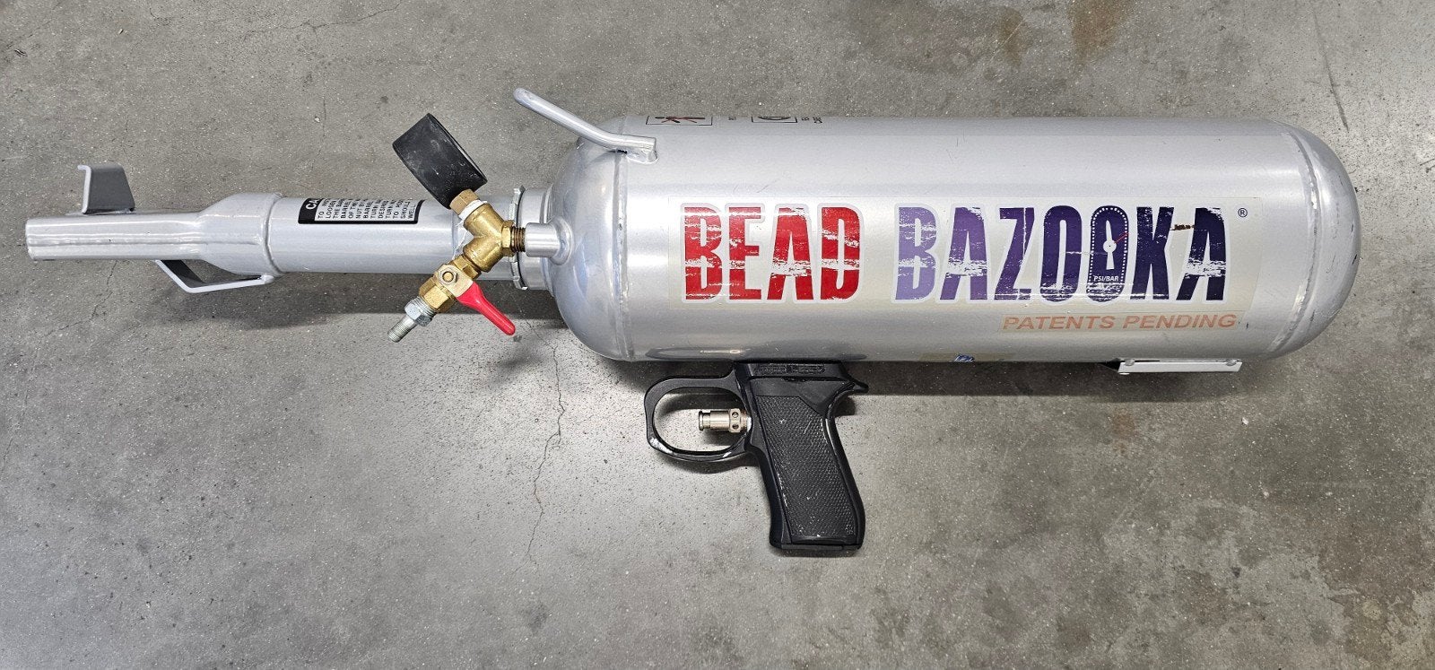 Bead Bazooka Gaither's BB6L 6 litres, Enlèvement