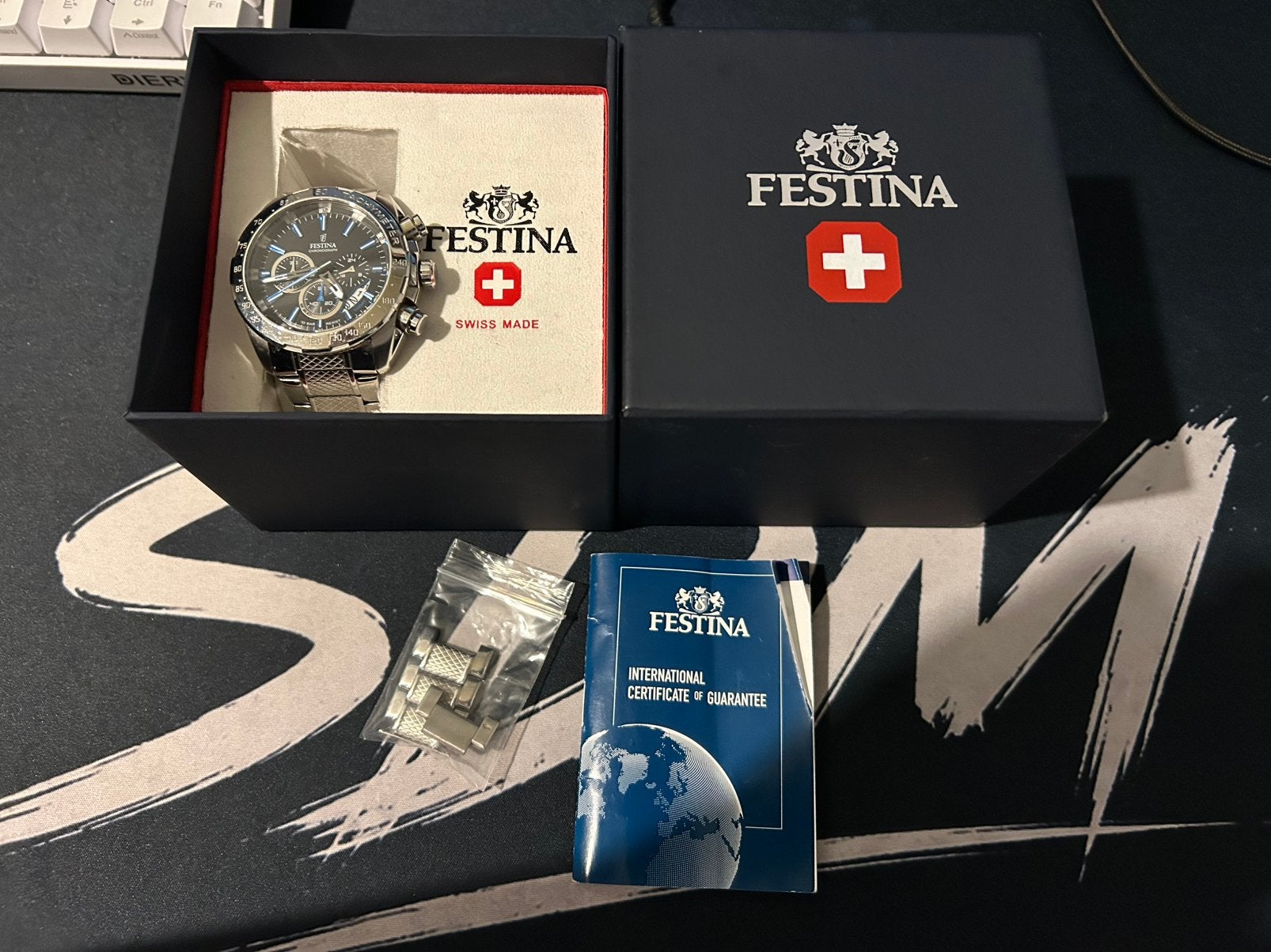 Festina montre, Handtassen en Accessoires, Ophalen, Zo goed als nieuw