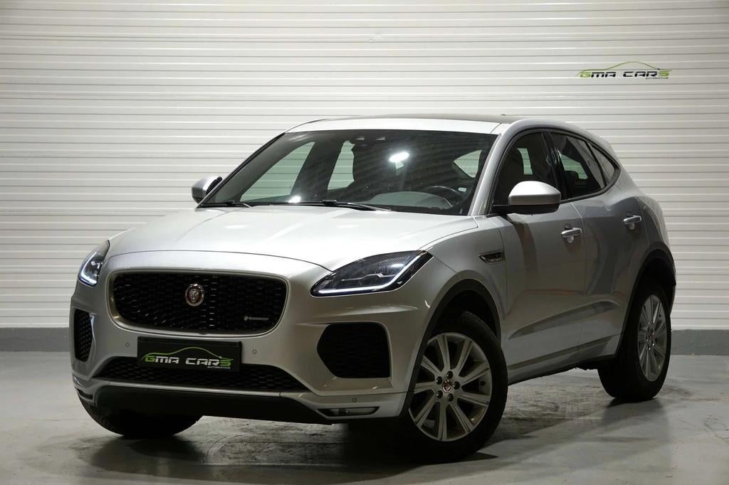 Jaguar E-Pace 2.0D AWD R-Dynamic Automaat-Nav-Leder-Cam-Gara, Auto's, Jaguar, Automaat, Gebruikt, 4 cilinders, Leder