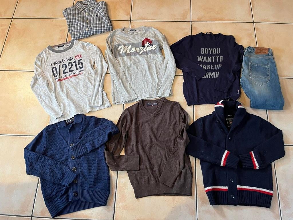 8 stuks riverwoods jongen maat 140, Kinderen en Baby's, Ophalen of Verzenden, Gebruikt, River Woods, Jongen