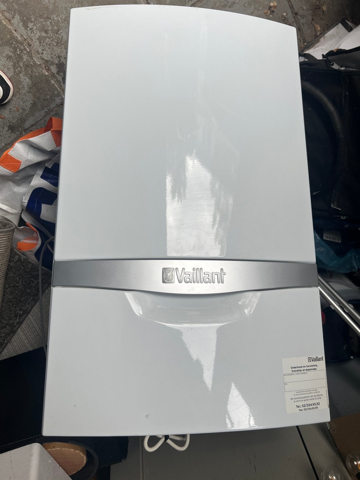 Vaillant HR-gaswandketel hoog vermogen 37KW, Ophalen, Gebruikt, Cv-ketel of Combi-ketel, Hoog rendement (Hr)