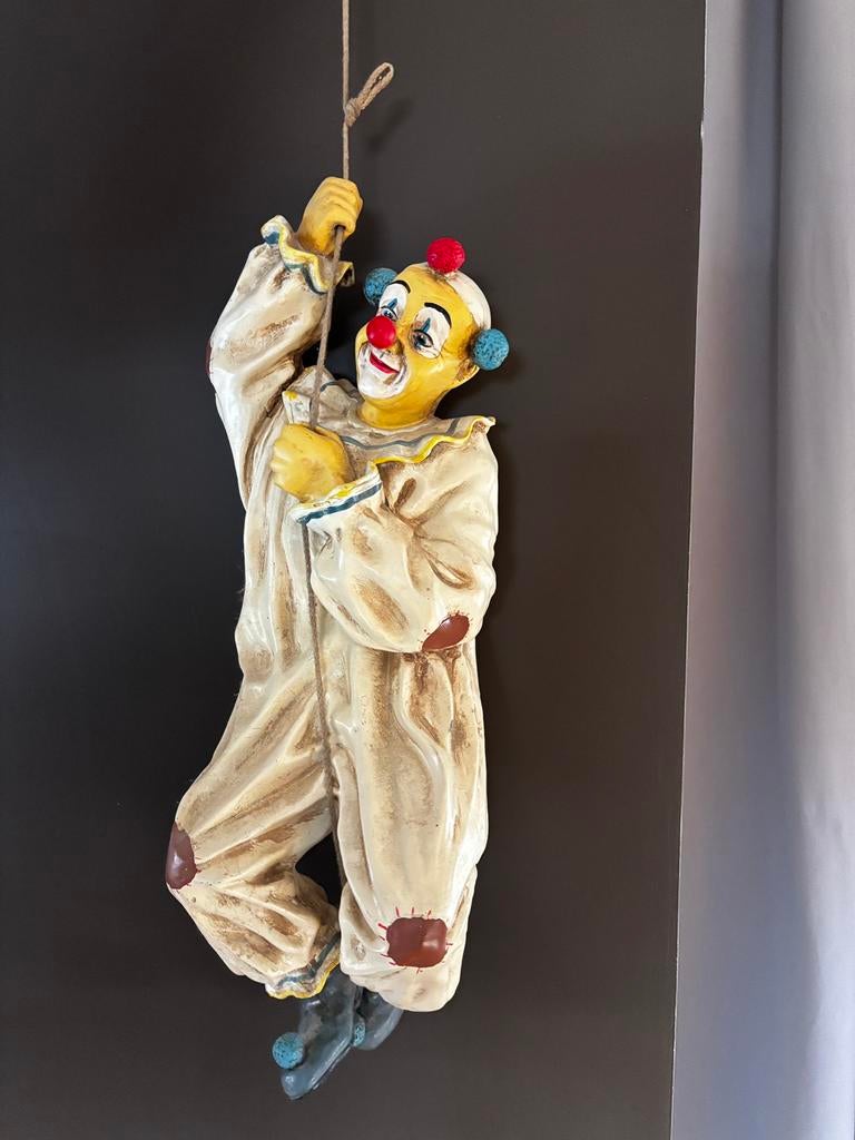 Un clown vintage accroché à une corde, Enlèvement, Comme neuf