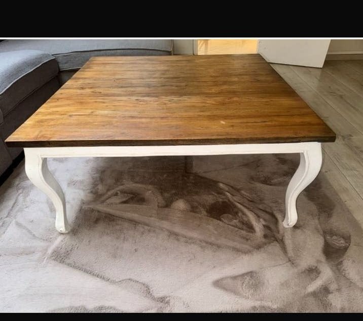 Salontafel, Ophalen, Nieuw, Vierkant, Eikenhout