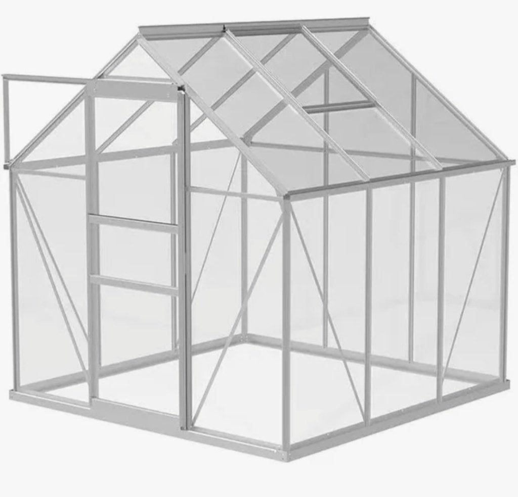 Armature complète de serre de jardin, Jardin & Terrasse, Enlèvement, Utilisé, Aluminium, Serre