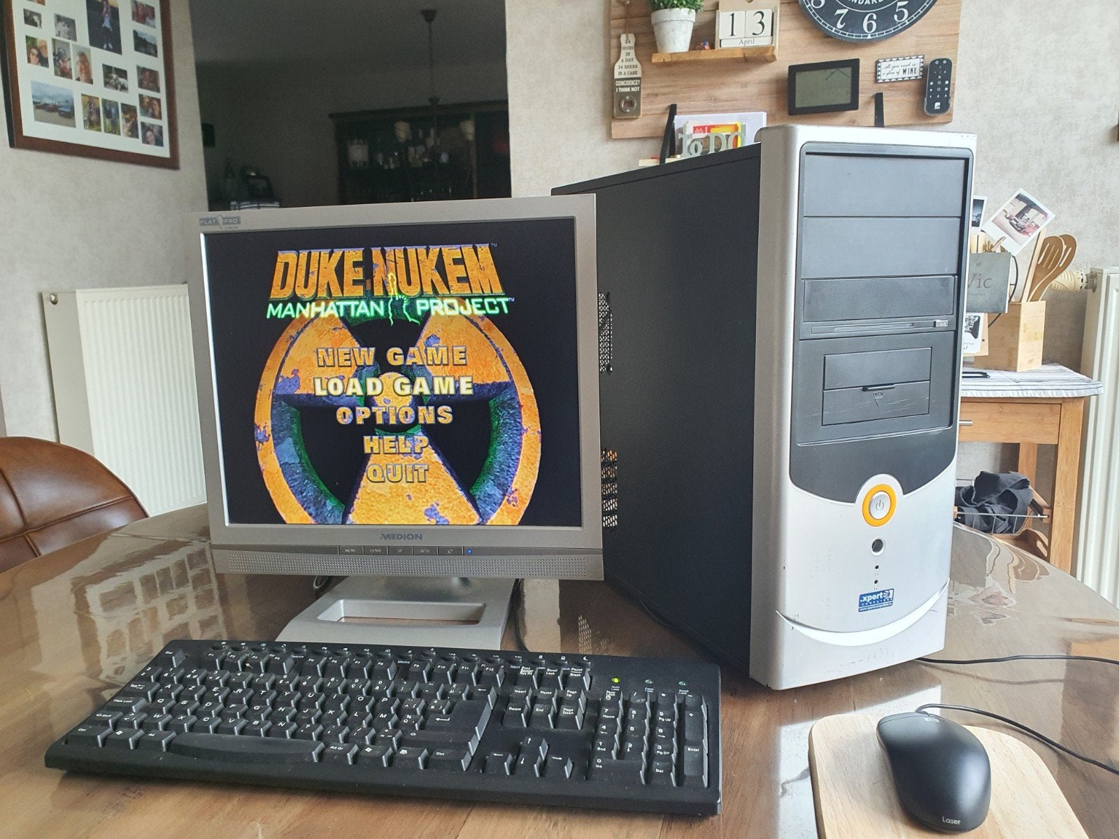retro desktop gaming win7, Enlèvement