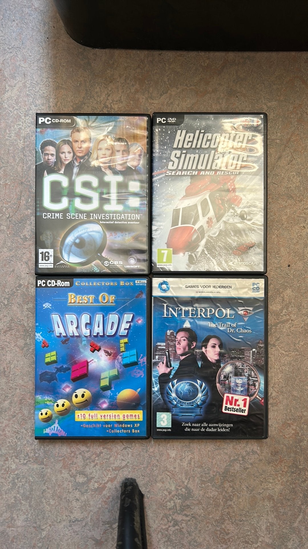 Lot 4 pc games., Ophalen, Zo goed als nieuw