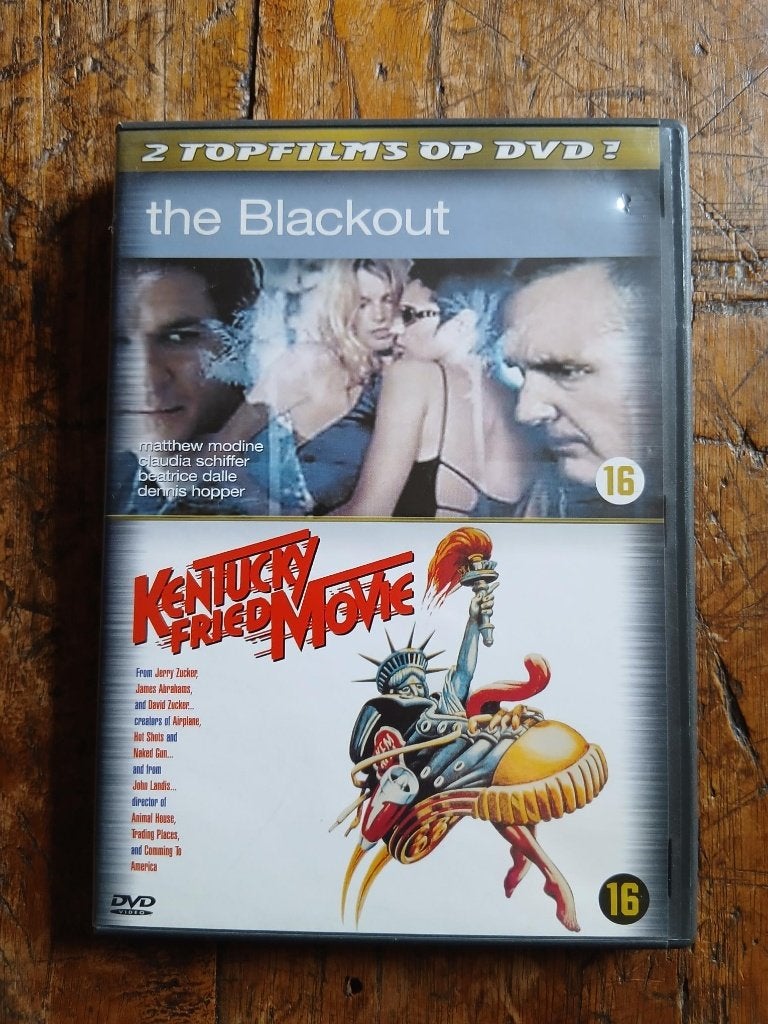 The blackout / Kentucky fried movie - A. Ferrara / J. Landis, Cd's en Dvd's, Dvd's | Drama, Ophalen of Verzenden