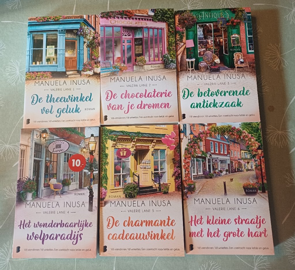 Boekenreeks Valerie Lane, Ophalen, België, Zo goed als nieuw, Manuela Iñusa