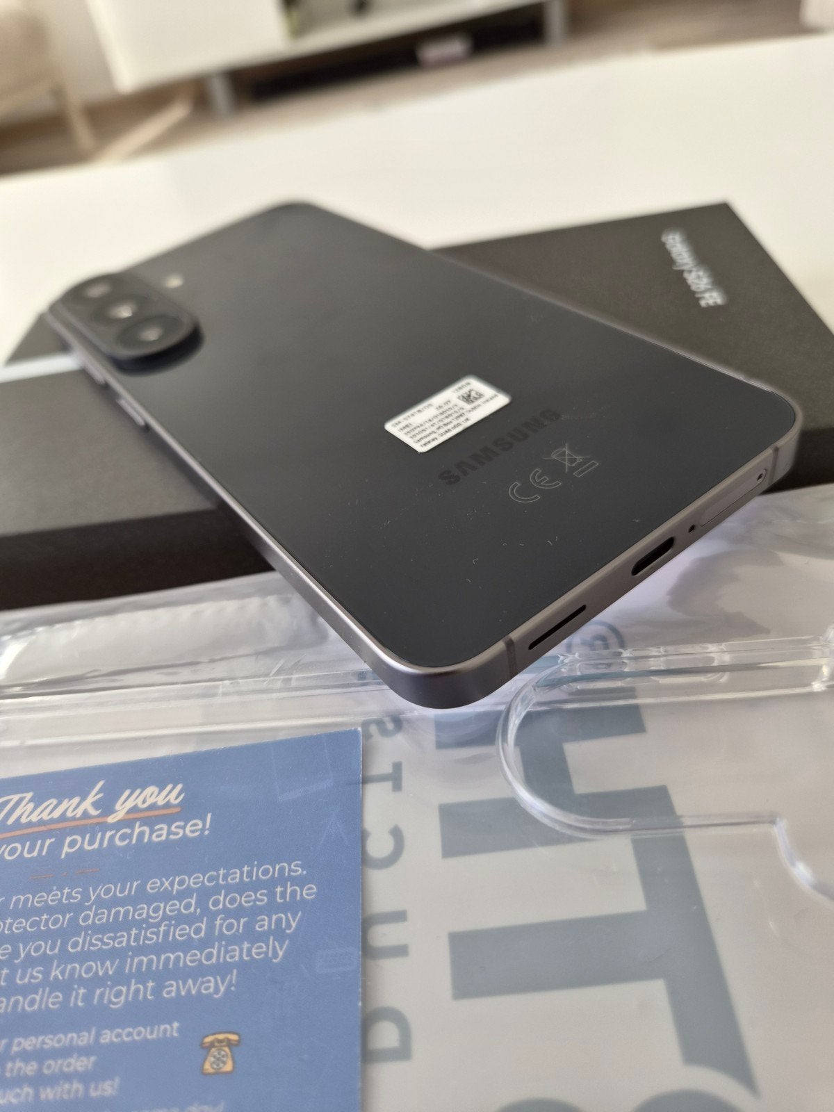 Samsung Galaxy s26 FE (128gb) nieuw + accessoires) 2 jaar Ga, Telecommunicatie, Ophalen of Verzenden