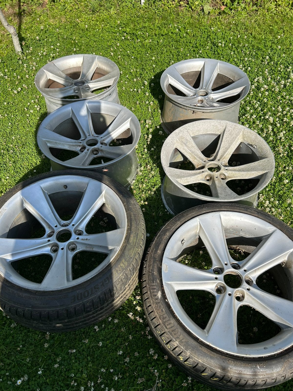 6jantes bmw 128 5x120 19pc, Enlèvement ou Envoi, Comme neuf