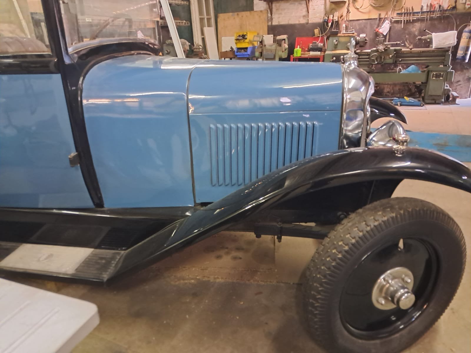 Oldtimer citroen b10, Auto's, Zwart, Bedrijf, Stadsauto, 4 deurs