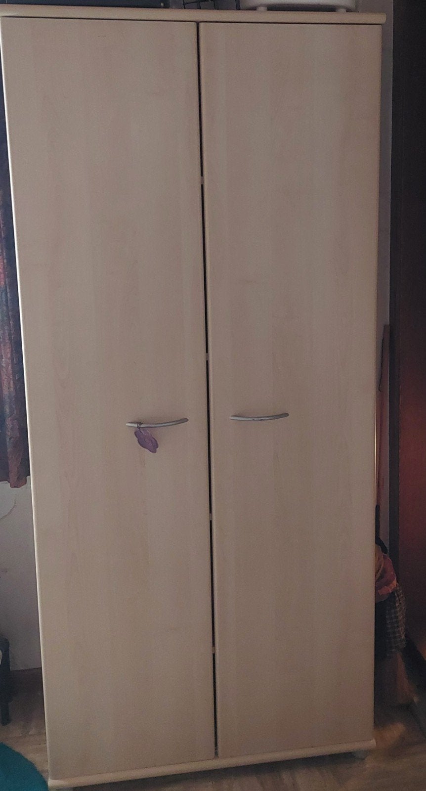 Volledige computer meubel met kastje en 2 grote kasten, Ophalen, Met deur(en), 50 tot 100 cm, Zo goed als nieuw