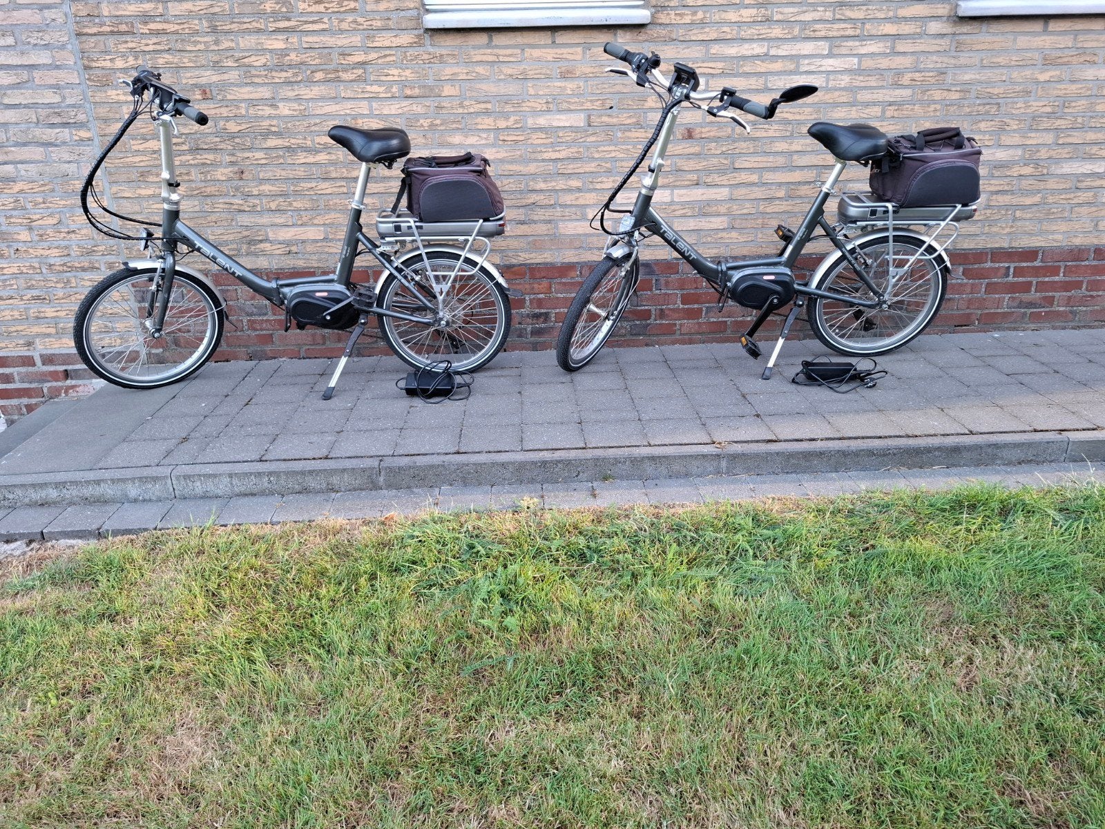 2 plooifietsen, Minder dan 10 versnellingen, Gebruikt, Opvouwbaar, Schijfrem