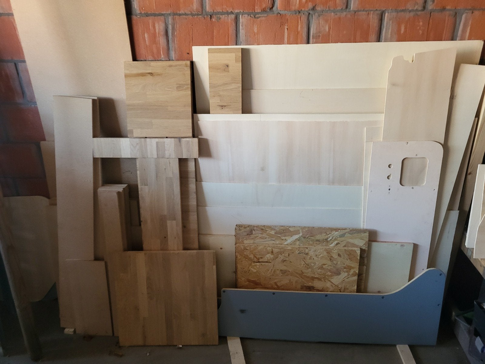 lot hout te koop, Doe-het-zelf en Bouw, Ophalen, Eiken