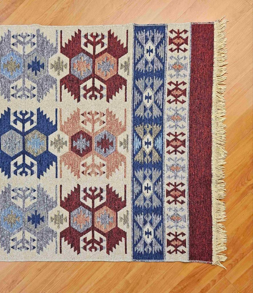 Kelim Vloerkleed 165/104 cm, Huis en Inrichting, Verzenden, Gebruikt, Meerkleurig, Overige stijlen
