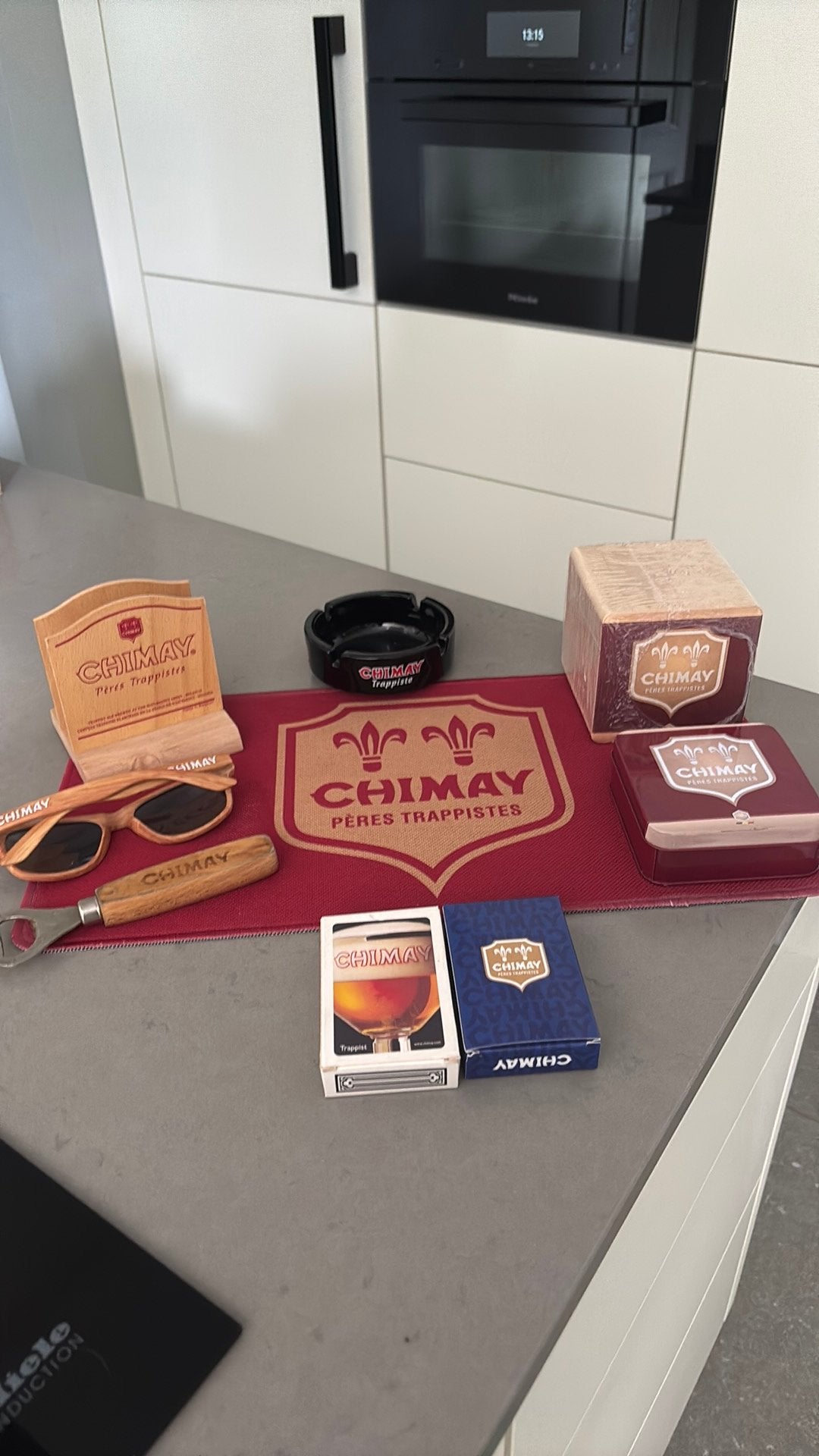 Lot de Chimay, Collections, Marques de bière, Enlèvement ou Envoi, Comme neuf