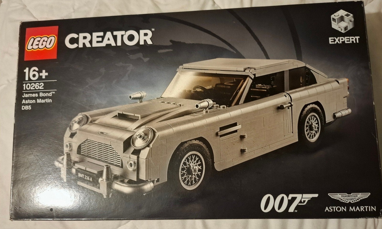 LEGO CREATOR 10262 ASTON MARTIN, Ophalen, Lego, Zo goed als nieuw, Compleet