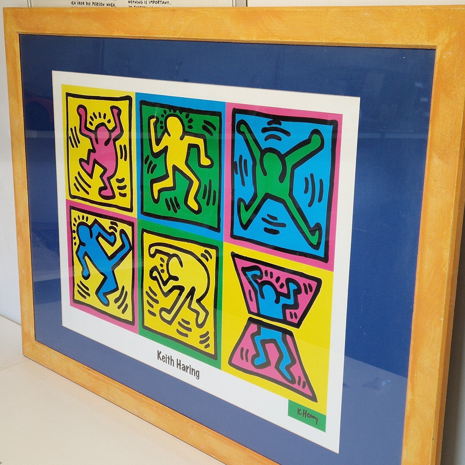 Keith Haring , Verkerke Gallery Limited edition for playboy, Antiquités & Art, Art | Lithographies & Sérigraphies, Avec verre