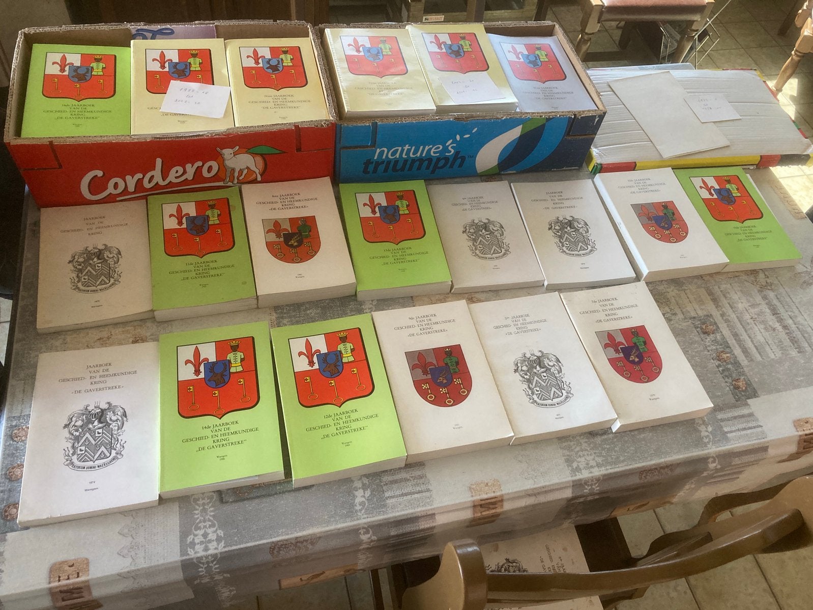 jaarboeken geschied en heemkundige kring De Gaverstreke, Boeken, Ophalen, Gelezen, Overige