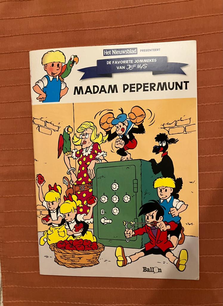 Jommekes - madam Pepermunt - Nederlandstalig stripverhaal, Boeken, Stripverhalen, Zo goed als nieuw, Eén stripboek, Ophalen of Verzenden