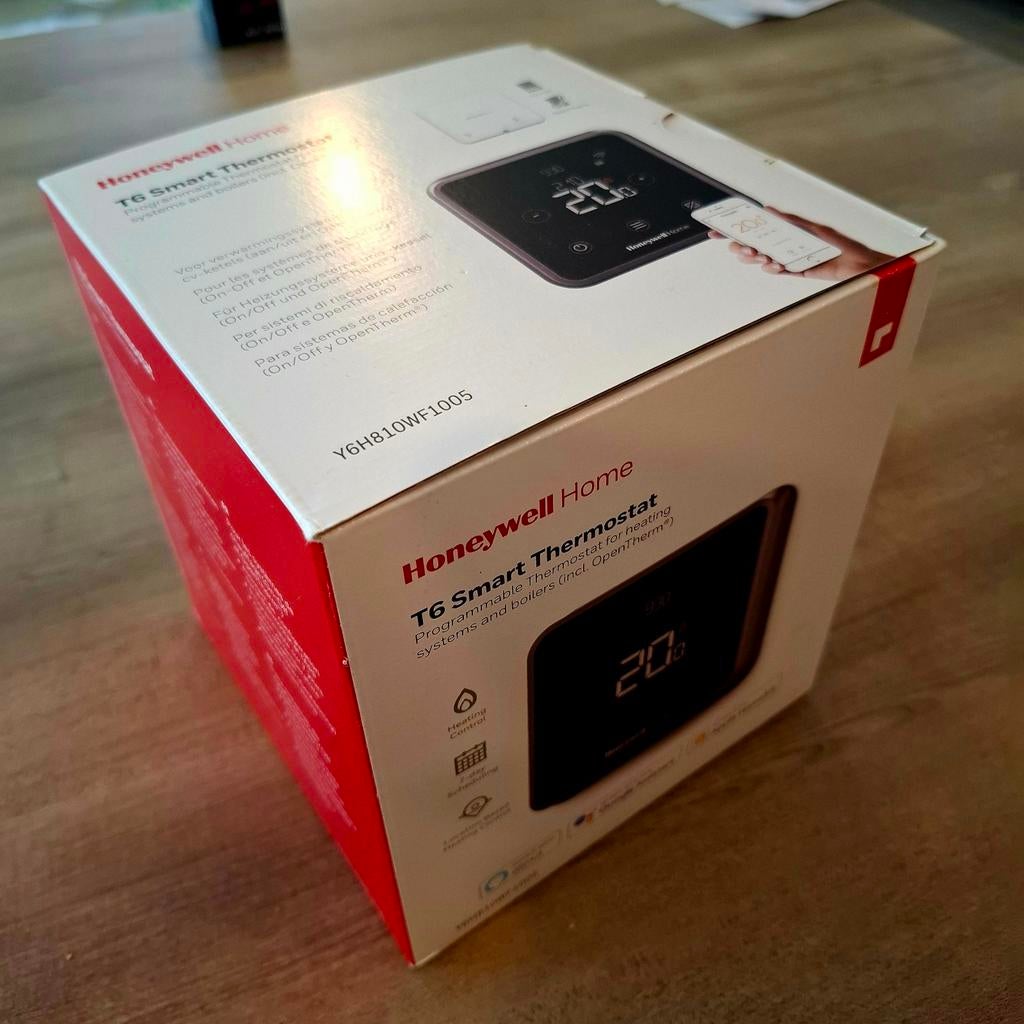 Thermostat intelligent Honeywell Lyric T6 filaire, noir, Enlèvement ou Envoi