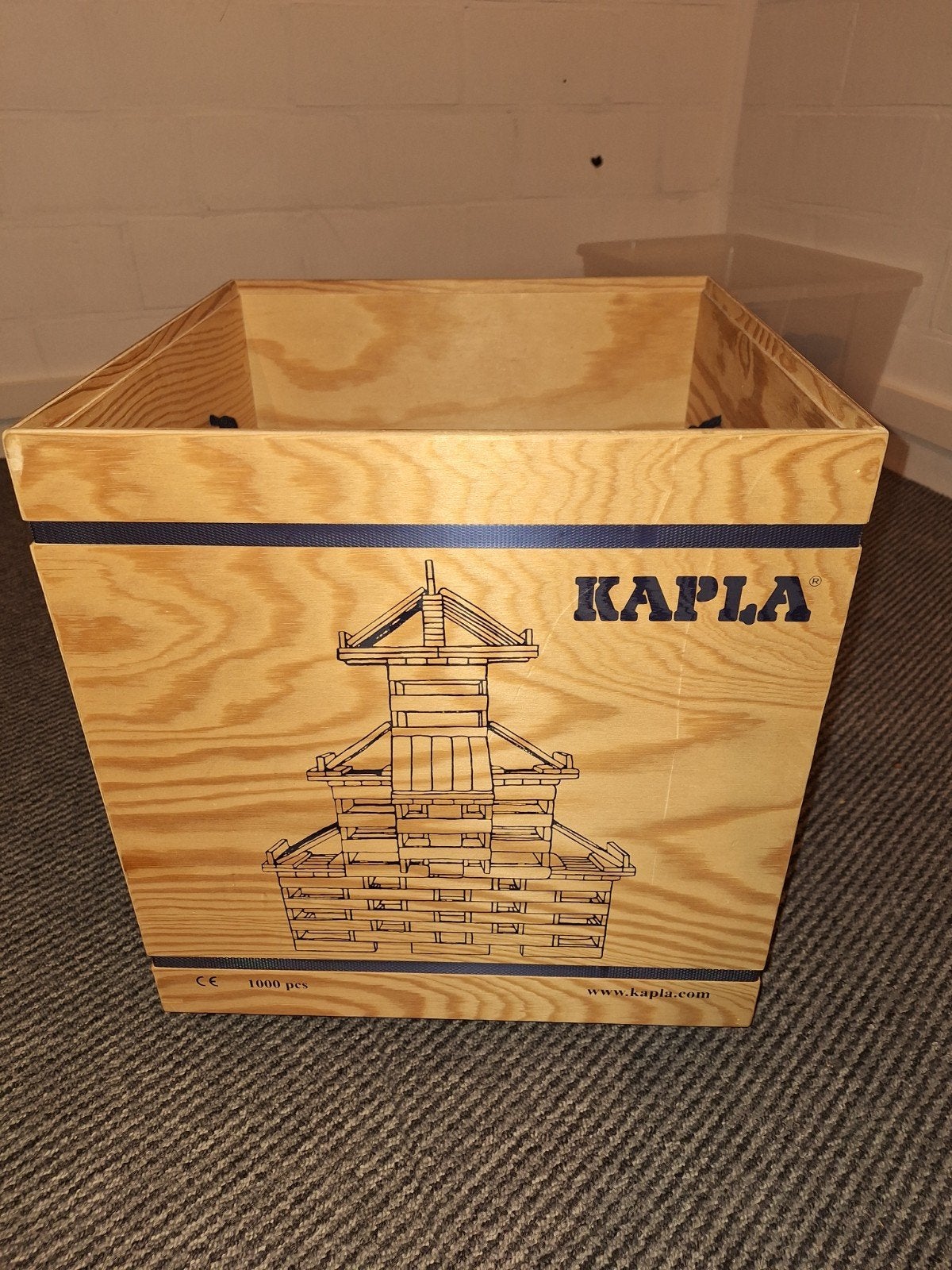 kapla 1000 stuks, Enlèvement